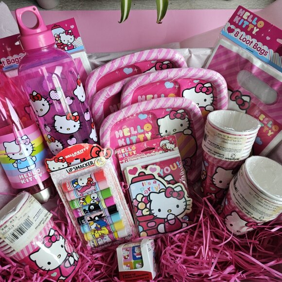 Hello Kitty Other - 💖 Ultimate Hello Kitty Collector’s Dream Basket 176-Piece Explosion of Cuteness